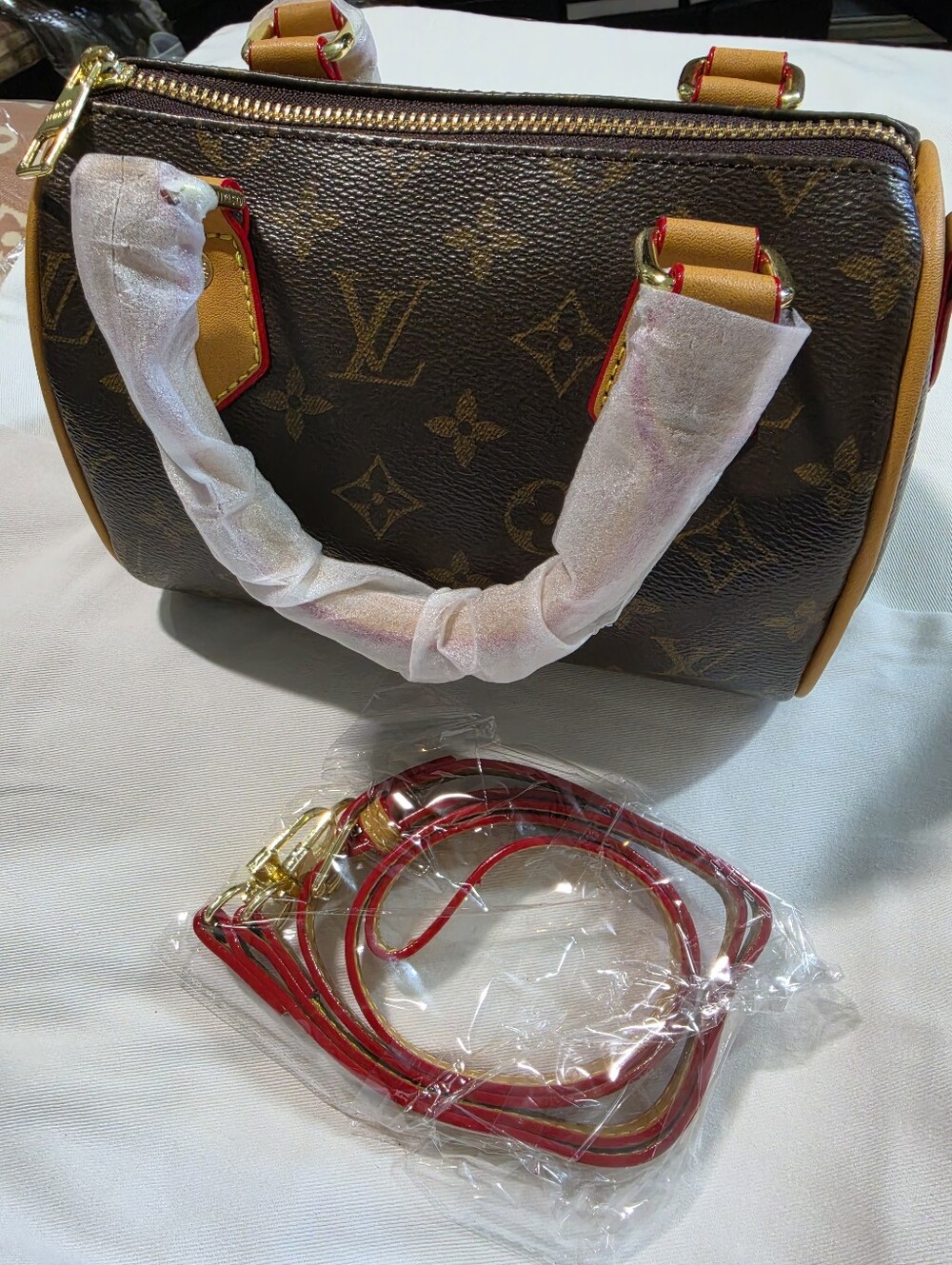 ❌️SALE❌️Mini Top-Handle Bag in Brown
